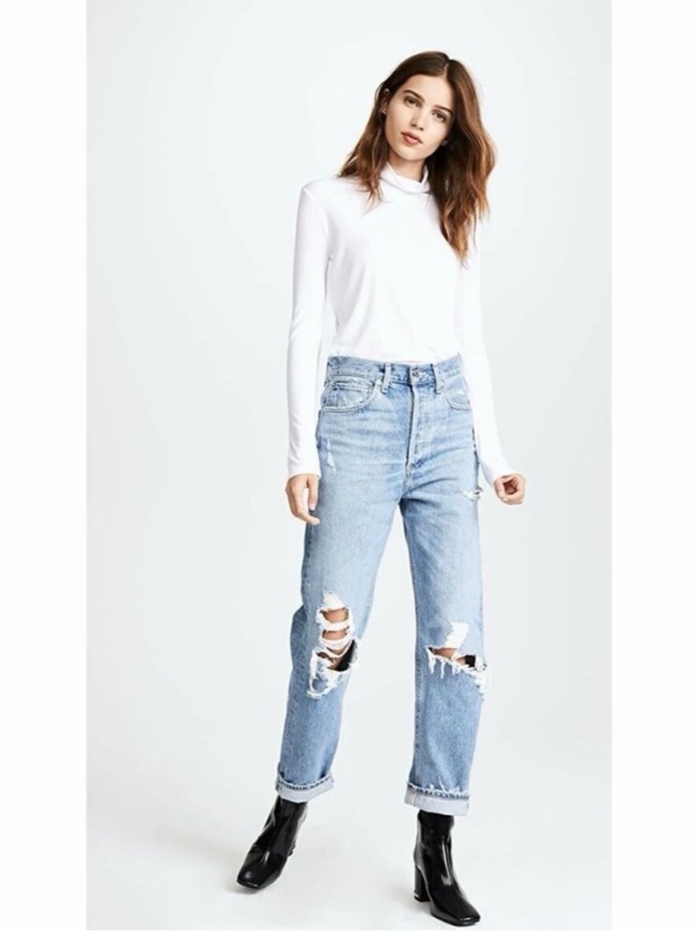 Agolde 90s Mid Rise Jeans - Picture 7 of 8